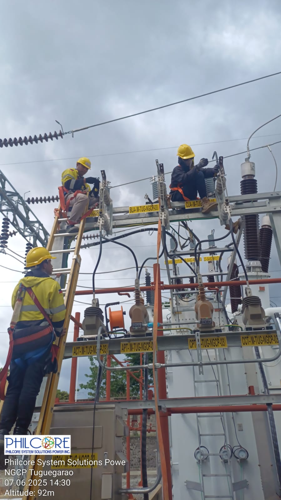Transmission and Distribution accomplished project